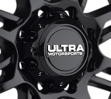 A89-9756BK – ULTRA Wheel Center Cap, Fits Ultra Motorsports 241 Gunner Wheels 5 x 139.7 Millimeter/ 5 x 5.50 Inch Bol...